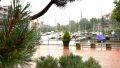 Blick zum Hafen
